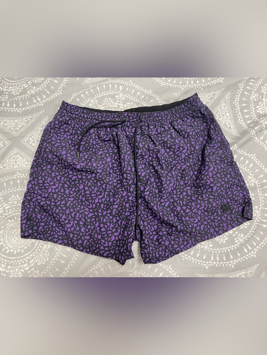 Burberry Other - Burberry Black and Purple Mesh-Lined Athletic Shorts